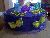 Mardi Gras Cake